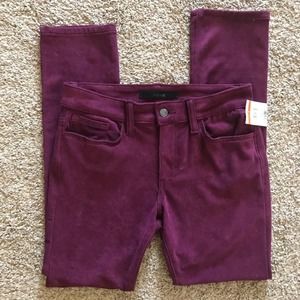 Joe’s Jeans The Icon Flawless Mid Rise Skinny Burgundy 27